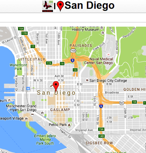 San Diego Map