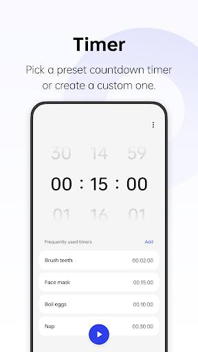 Screenshot of OneplusClock