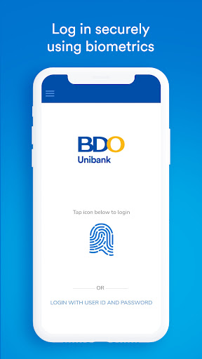 Android application BDO Unibank SG screenshort