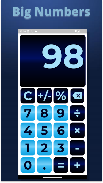Big Finger Calculator - 2.2.0 - (Android)