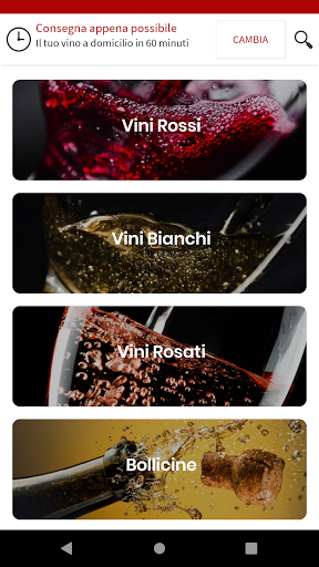 NonSoloVino Screen 3