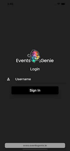 Android application Events Genie screenshort