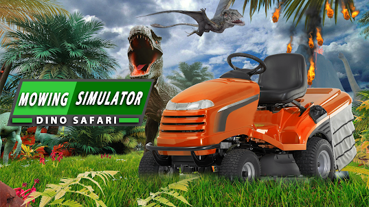 Mowing Simulator - Dino Safari