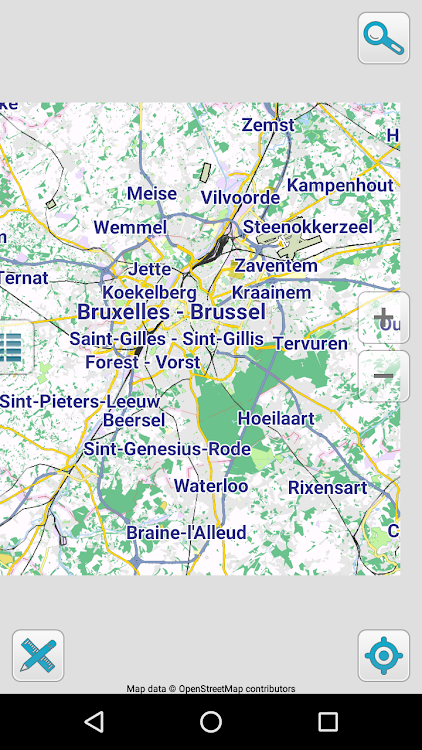 Map of Brussels offline - 2.1 - (Android)