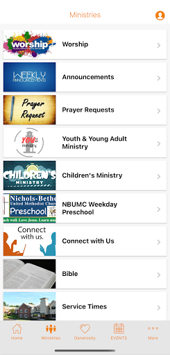 Nichols-Bethel UMC Screen 2