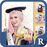 Hijab Graduation Camera icon