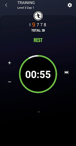 Screenshot of 100 Dips Workout BeStronger