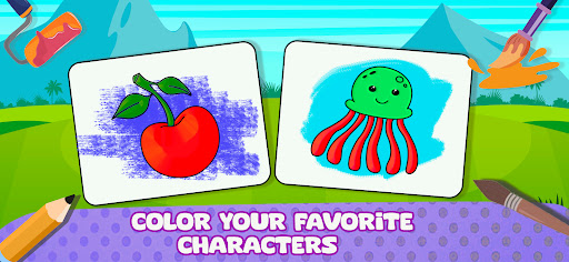 Android application Kids Art - Coloring Book screenshort