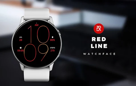 Red Line Watch Face