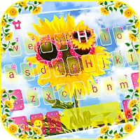 Sunglass Sunflower Klavye Tema
