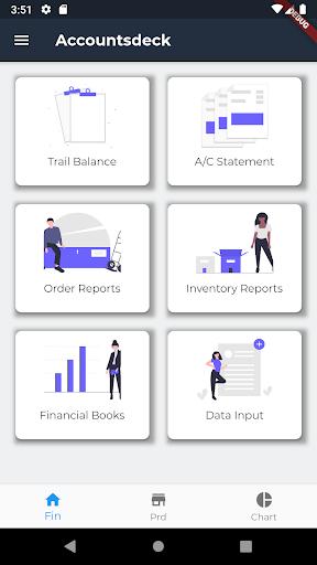 AccountsDeck Screen 2