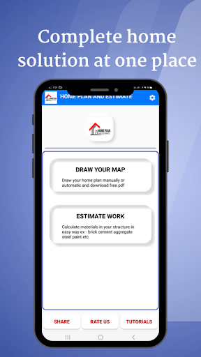 Android application Home Plan And Estimate screenshort