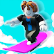Obby Snowboard Parkour Racing