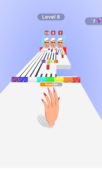 #3. Hand Evolution Runner (Android) By: Rollic Games