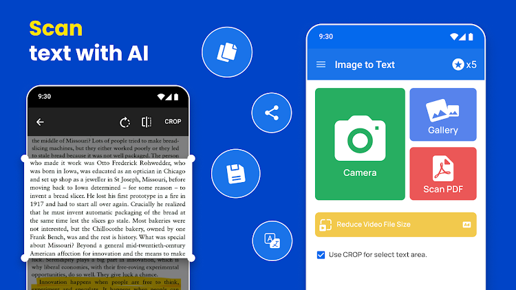 OCR Image to Text Converter - 4.5.2 - (Android)