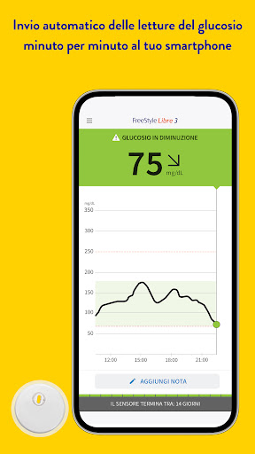 Android application FreeStyle Libre 3 - IT screenshort