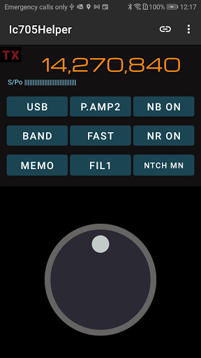 Android application Ic705Helper screenshort