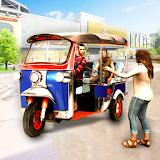 Tuk Tuk Rickshaw Shopping Mall Driving Games 2020 icon