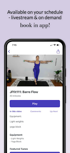 Jazz Flow Fitness Screen 3