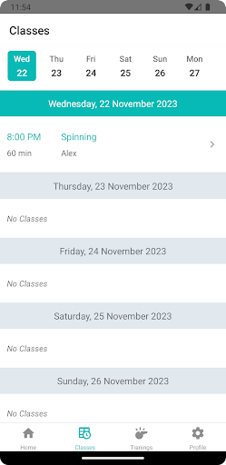Android application Genfit screenshort