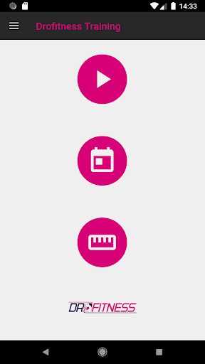Android application Drofitness Training screenshort