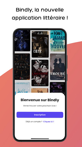 Android application Bindly screenshort