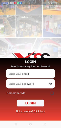 XESS Events CRM Screen 2