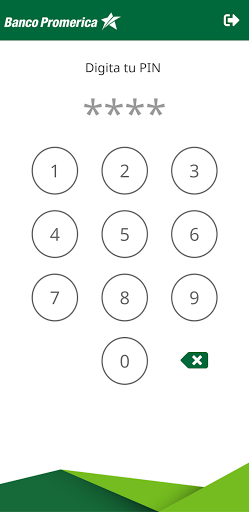 Promerica Token Screen 2
