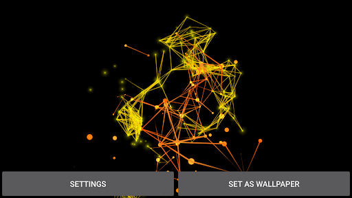 Abstract Particles Wallpaper
