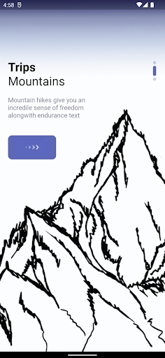 Travel App Demo Screen 2