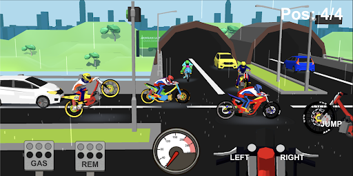 Indonesia Drag Bike Racing 3D Screen 2
