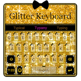 Gold Glitter Keyboard icon