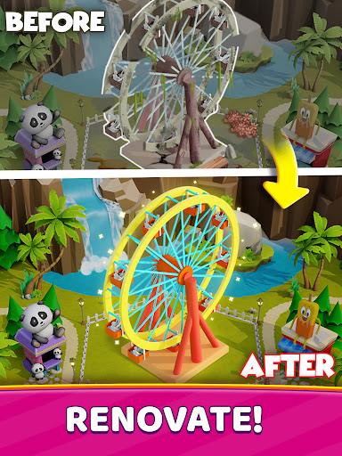 Funtown Match 3 and Theme Parks