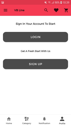 App screenshot