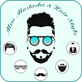 Man Mustache Hair Style : Man Photo Editor icon