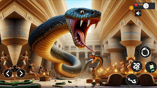 Angry Anaconda vs wild Snakes Screen 3