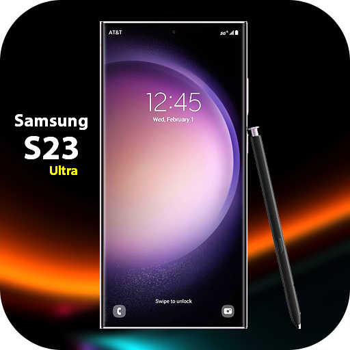 Galaxy S23 ultra Launcher logo