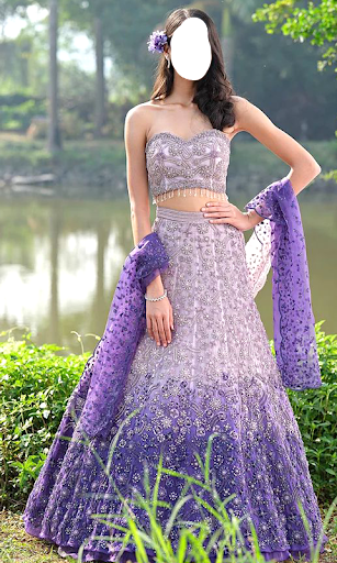 Android application Lehenga Photo Maker screenshort