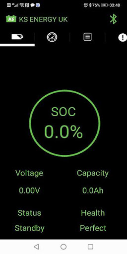Android application KS Energy 1.0 screenshort