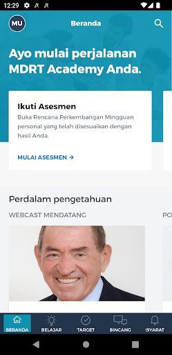 Pratinjau aplikasi