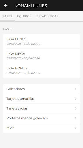 Konamigas Screen 2