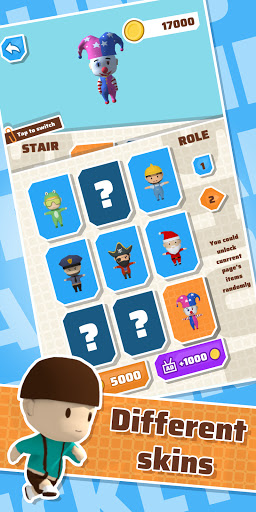 Climb The Stairs Quickly! Screen 2