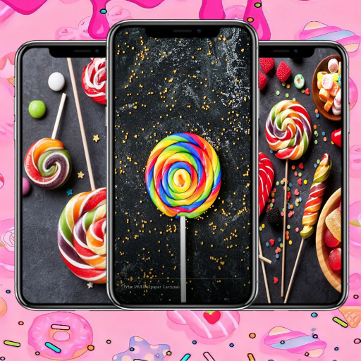 Candy Lollipop Wallpaper logo