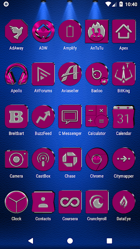 Pink Icon Pack Screen 3