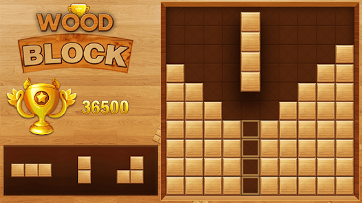 Wood Block Puzzle - Play Wooden Block Puzzle Online Game on PC