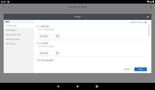 Android application Insight 24 screenshort