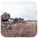 Sniper rifle weather widget icon