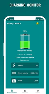 monitor de carga de bateria