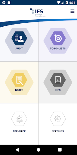 Android application IFS Audit Manager screenshort