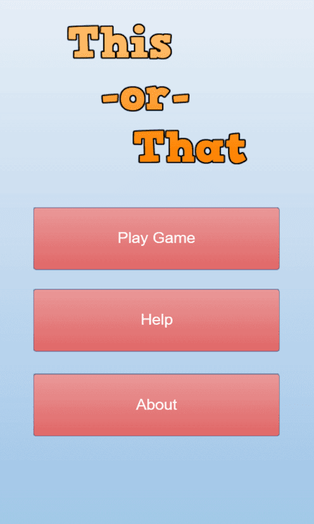 This Or That - 1.2.0.0 - (Android)